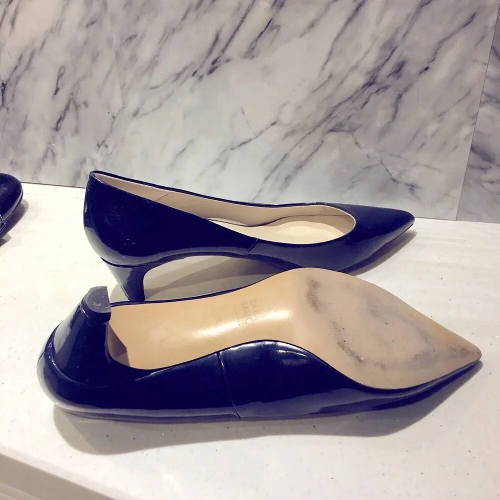 Zara basic size 38 dark blue beautiful colour - Picture 6 of 6